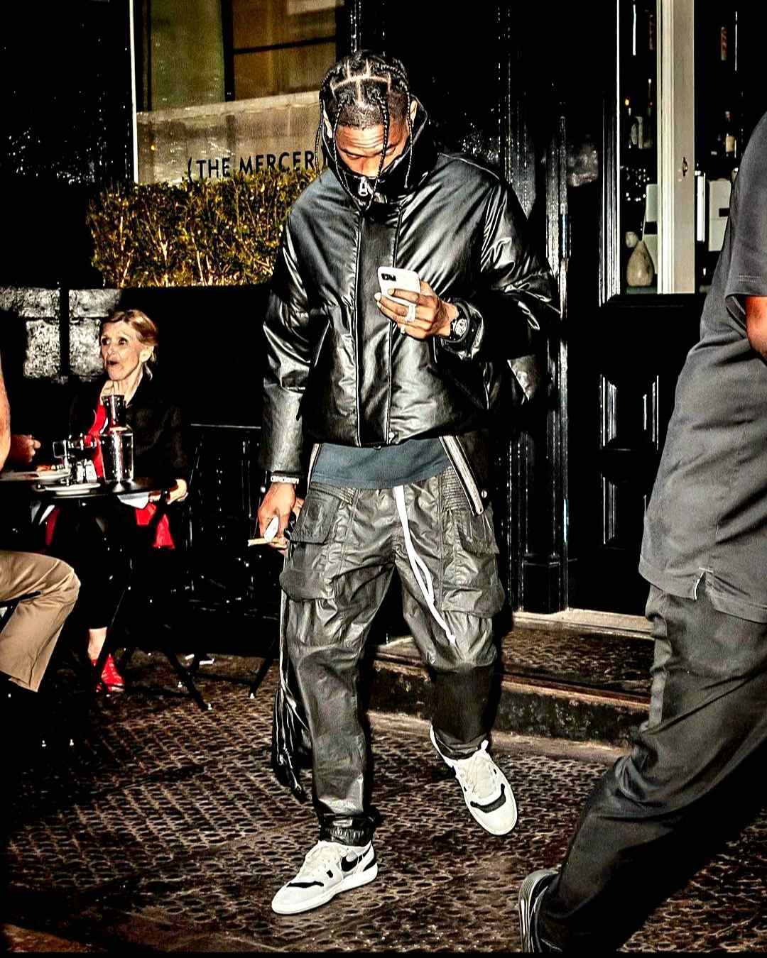 Travis Scott Rick Owens outfit